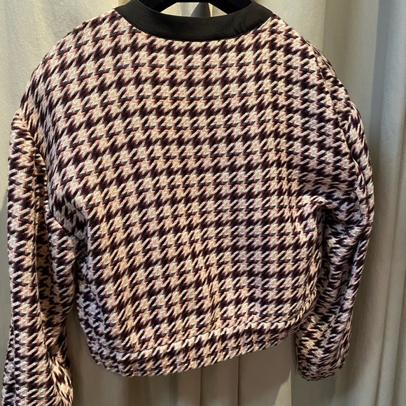 BCBG KNIT BOMBER JACKET - Picture 4 of 6